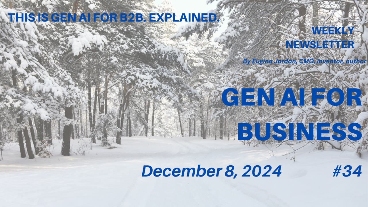 Gen AI for Business Newsletter Edition # 34