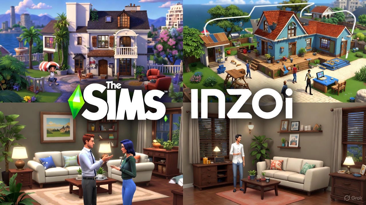 Learn English Playing The Sims or InZOI (Easy 2025 Guide)