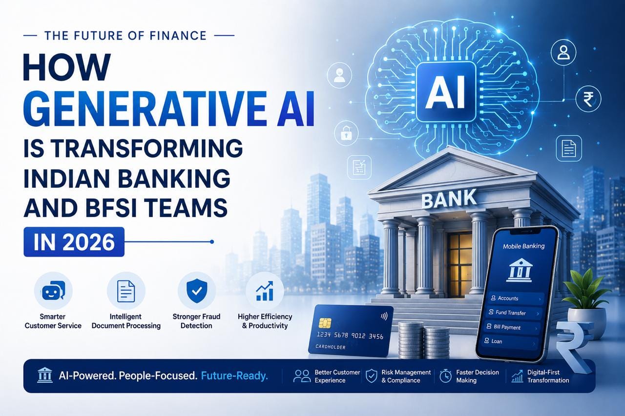 How Generative AI is Transforming Indian Banking and BFSI Teams in 2026