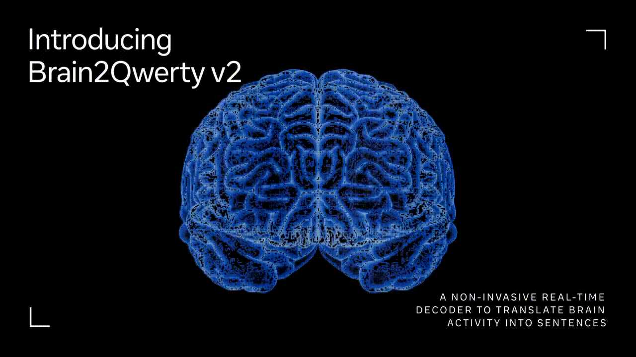 This Meta Brain-Computer Interface Decodes Typed Sentences From Brain Waves Alone