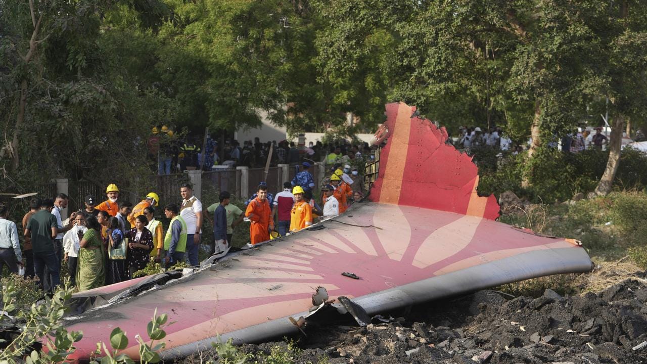 Air India Flight 171–270 lives lost in 40 seconds