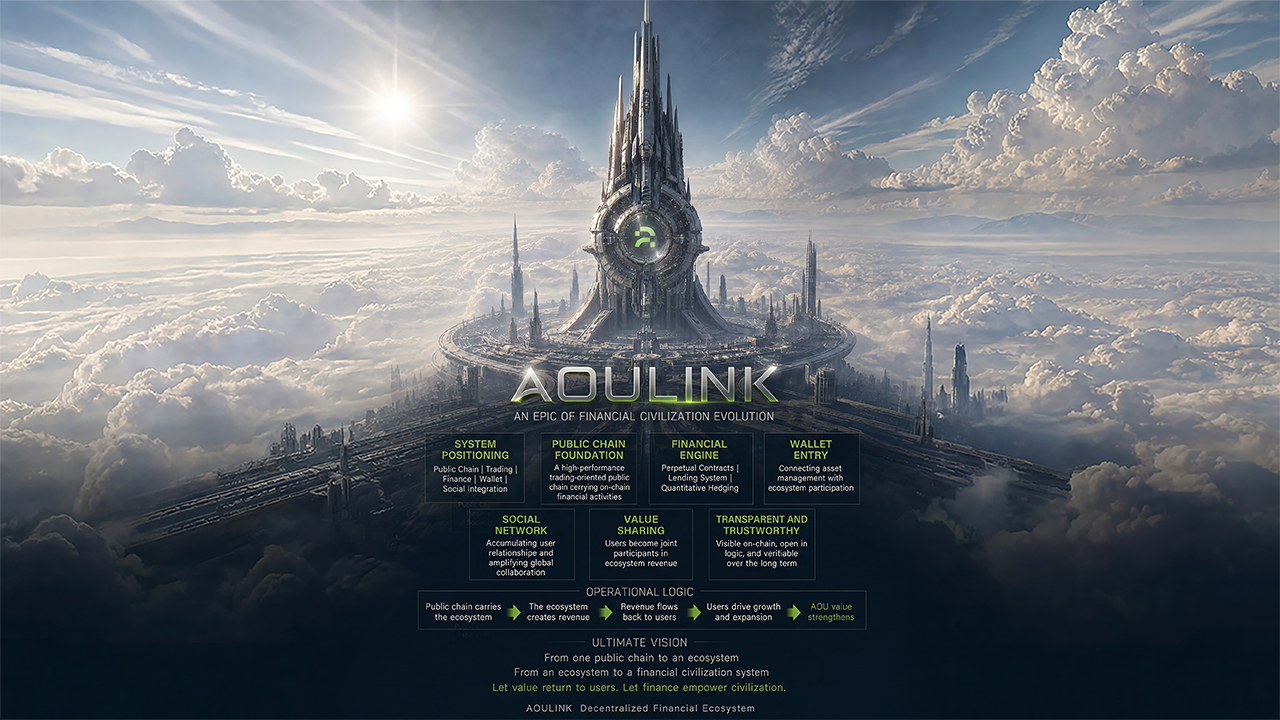 AOULINK — Building the Next Financial Civilization