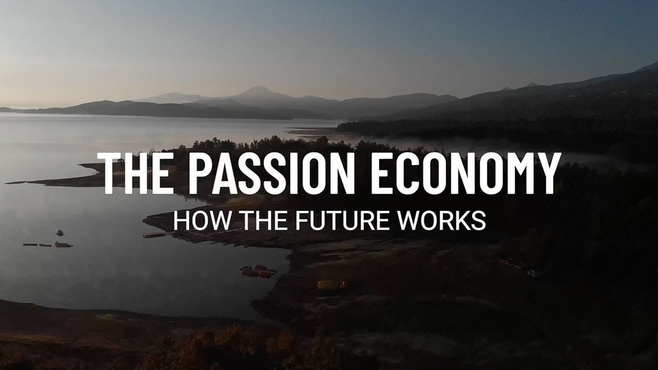 The passion economy, why everybody talks about it now?