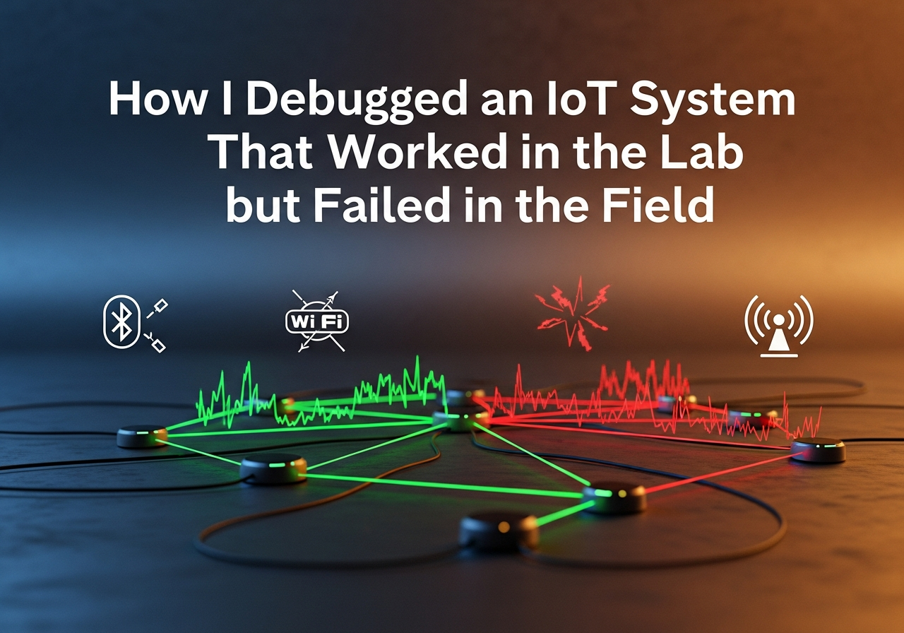 How I Debugged an IoT System That Worked in the Lab but Failed in the Field