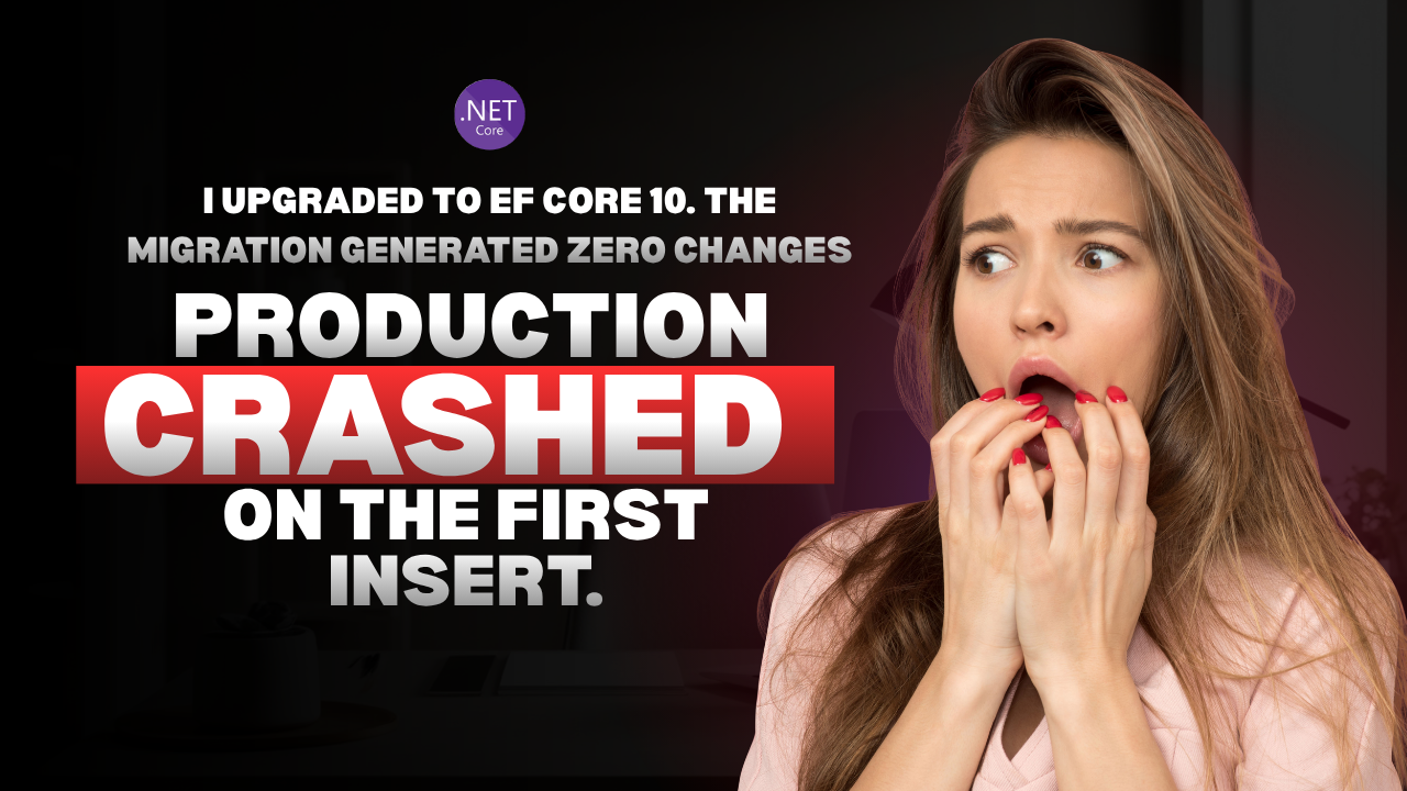 I Upgraded to EF Core 10.
