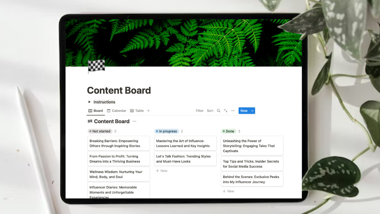 <div>Notion — Influencer Pro Kit: Notion Template for Content, Partnerships & Products</div>