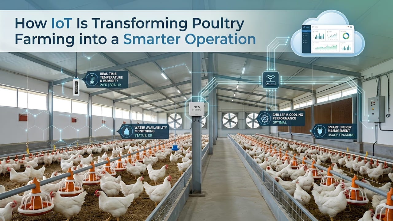 How IoT Is Transforming Poultry Farming into a Smarter Operation