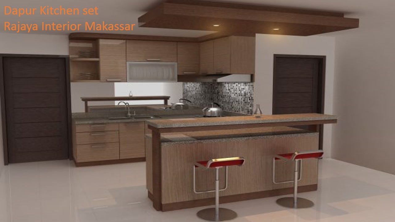 Jasa Dapur Set Dan Mini Bar Di Kota Makassar Call WA 0812 4586 3085