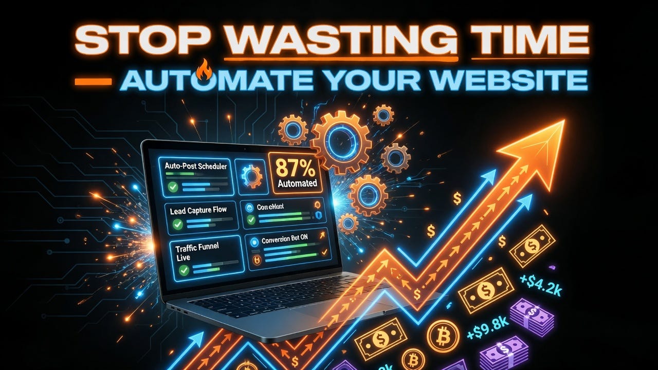Stop Wasting Time: Build an Automated Website That Actually Grows
