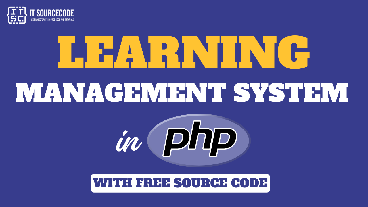 Learning Management System Project In PHP With Source Code