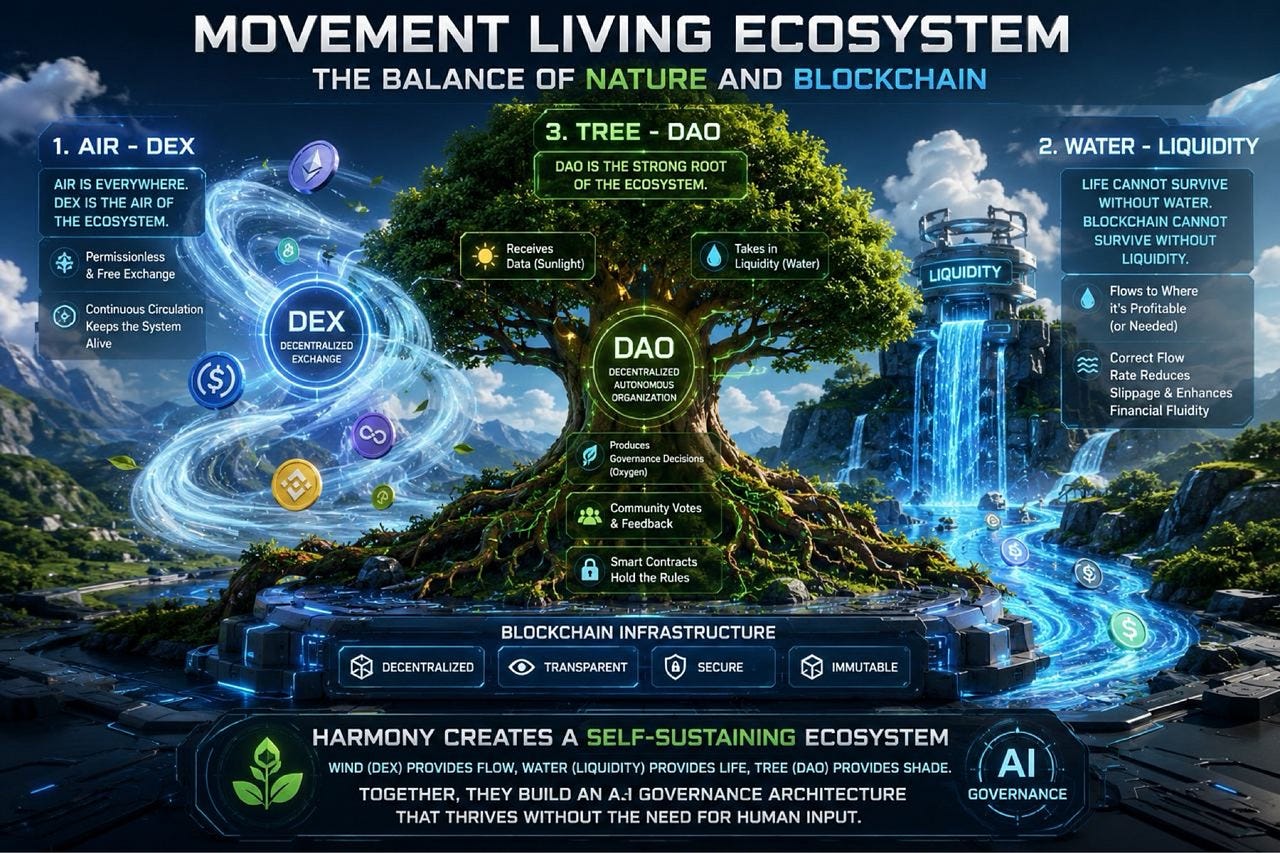 Movement Living Ecosystem: The Balance of Nature and Blockchain