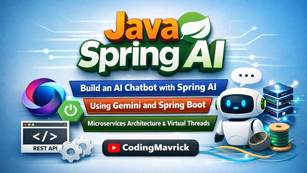 Developing an AI Chatbot with Java Spring AI, Gemini, and Virtual Threads