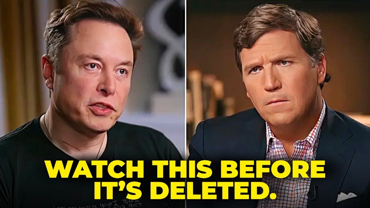 Elon Musk’s BRUTALLY Honest Interview With Tucker Carlson