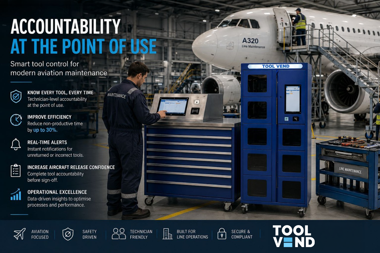 Point-of-Use Tool Intelligence: Why Aviation MRO Is Rethinking Tool Ac Point-of-Use Tool Intelligence: Why Aviation MRO Is Rethinking Tool Ac