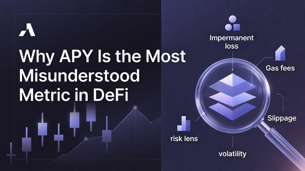 Why APY Is the Most Misunderstood Metric in DeFi