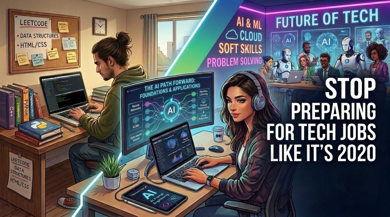Stop Preparing for Tech Jobs Like It’s 2020