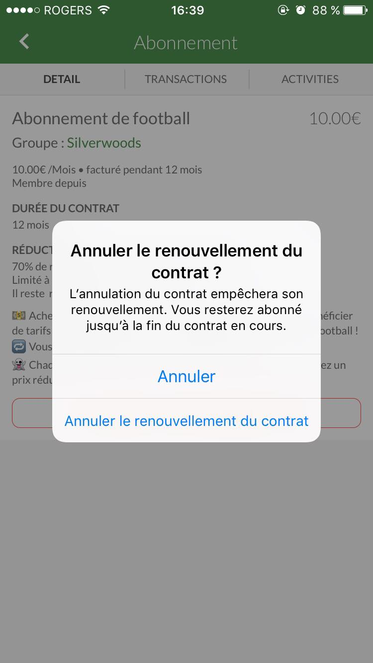 Comment Annuler Et Rembourser Un Abonnement ? | OpenSports