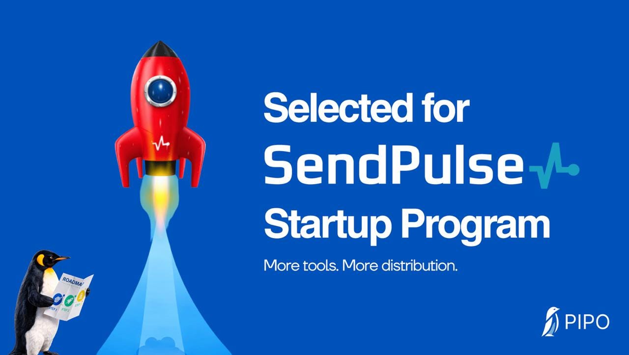 PIPO.VC Enters SendPulse’s Startup Accelerator: Establishing Our Marketing Framework for the Road…