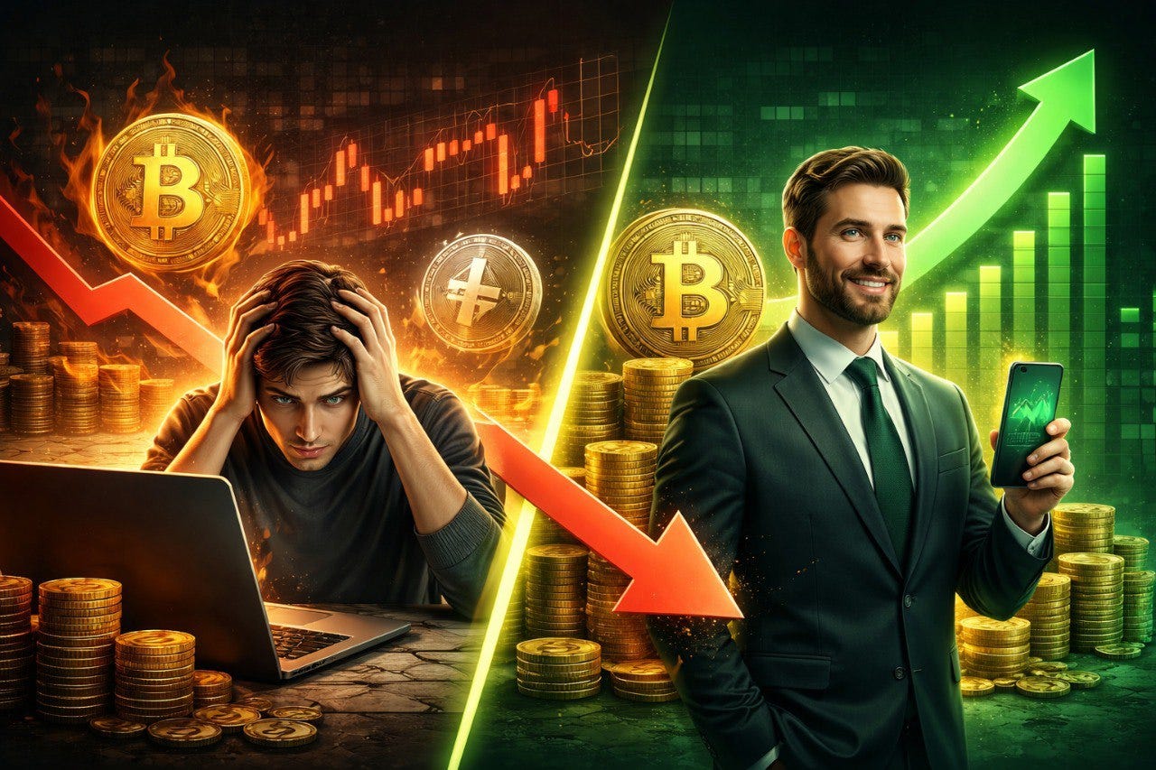 The Easy Money Illusion: How Professionals Actually Trade Crypto