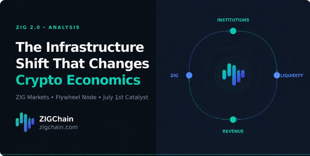 $ZIG 2.0: The Infrastructure Shift That Changes How Crypto Ecosystems Create Value