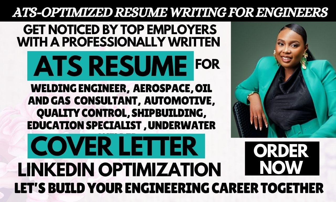 I will write welding engineer quality control inspector oil and gas co