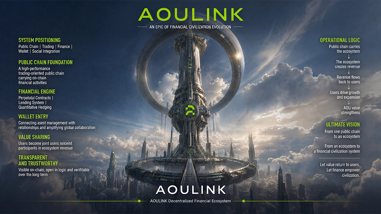 AOULINK — Building the Infrastructure of Tomorrow