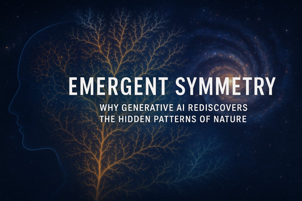 Why Generative AI Rediscovers the Hidden Patterns of Nature
