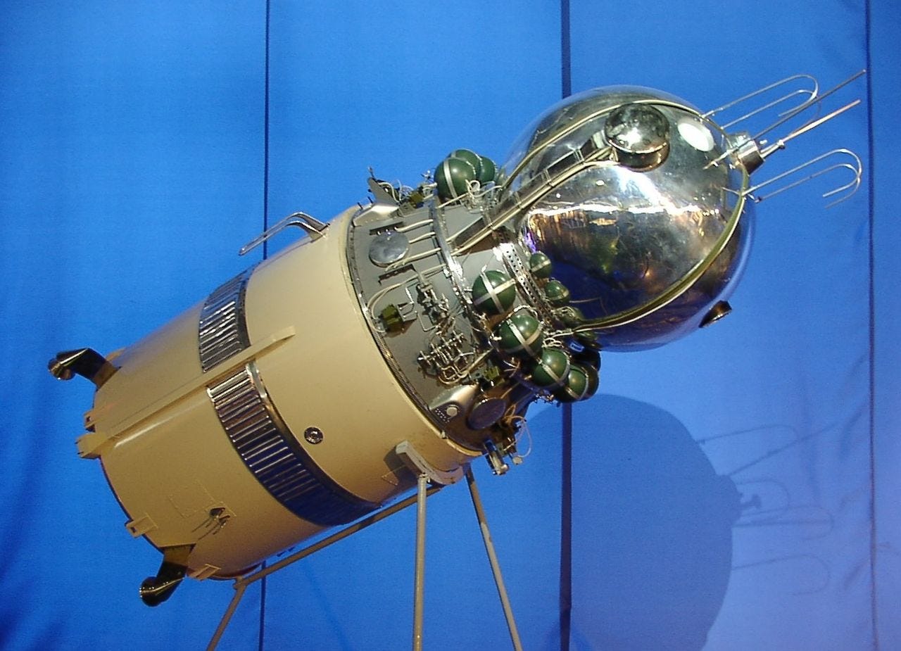 The Space Race Makes History