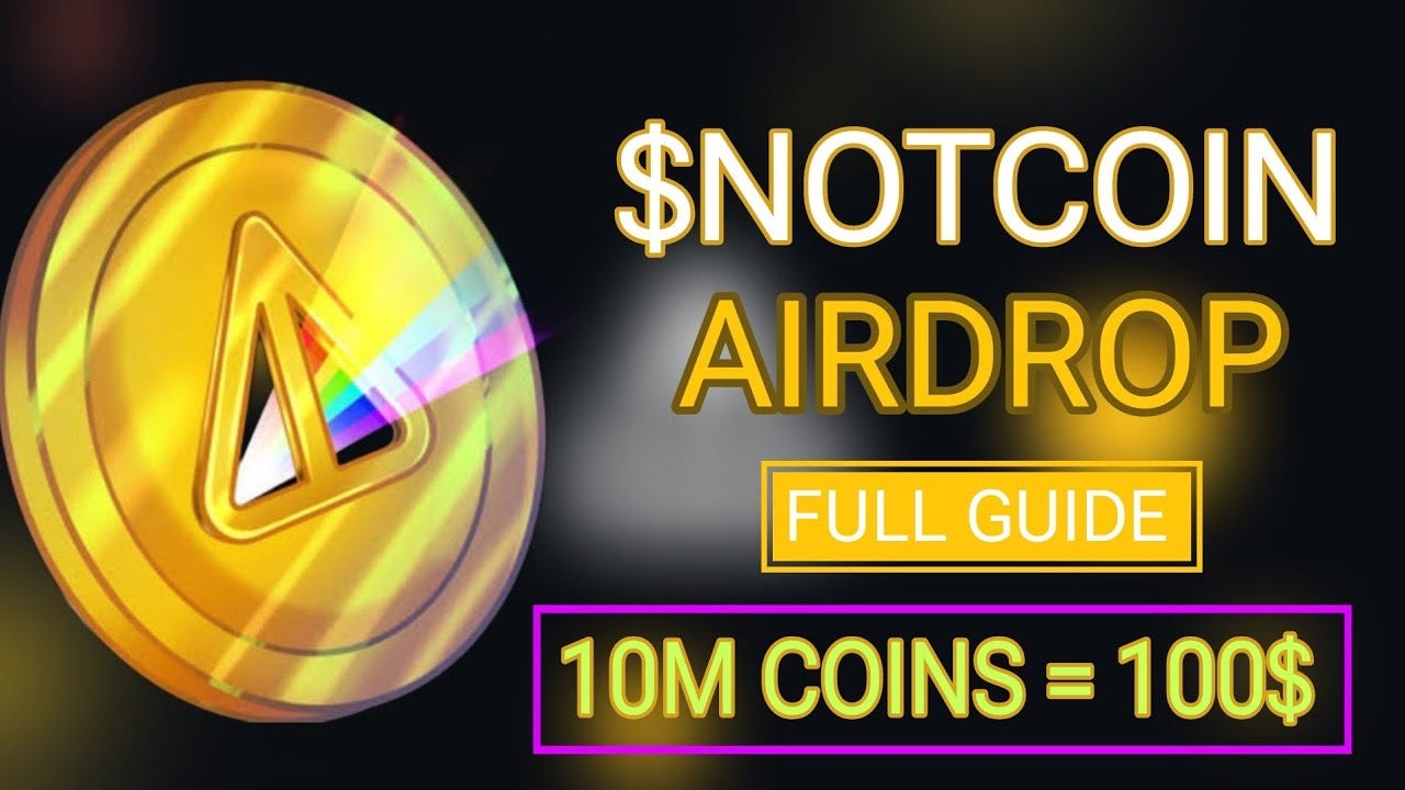 Notcoin Airdrop | How to Claim $NOT tokens