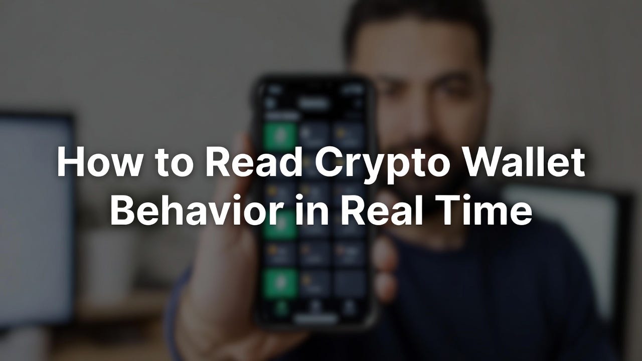 Smart Money vs Retail Money: How to Read Crypto Wallet Behavior in Real Time