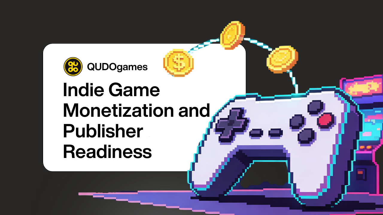 QUDO for Indie Game Monetization and Publisher Readiness