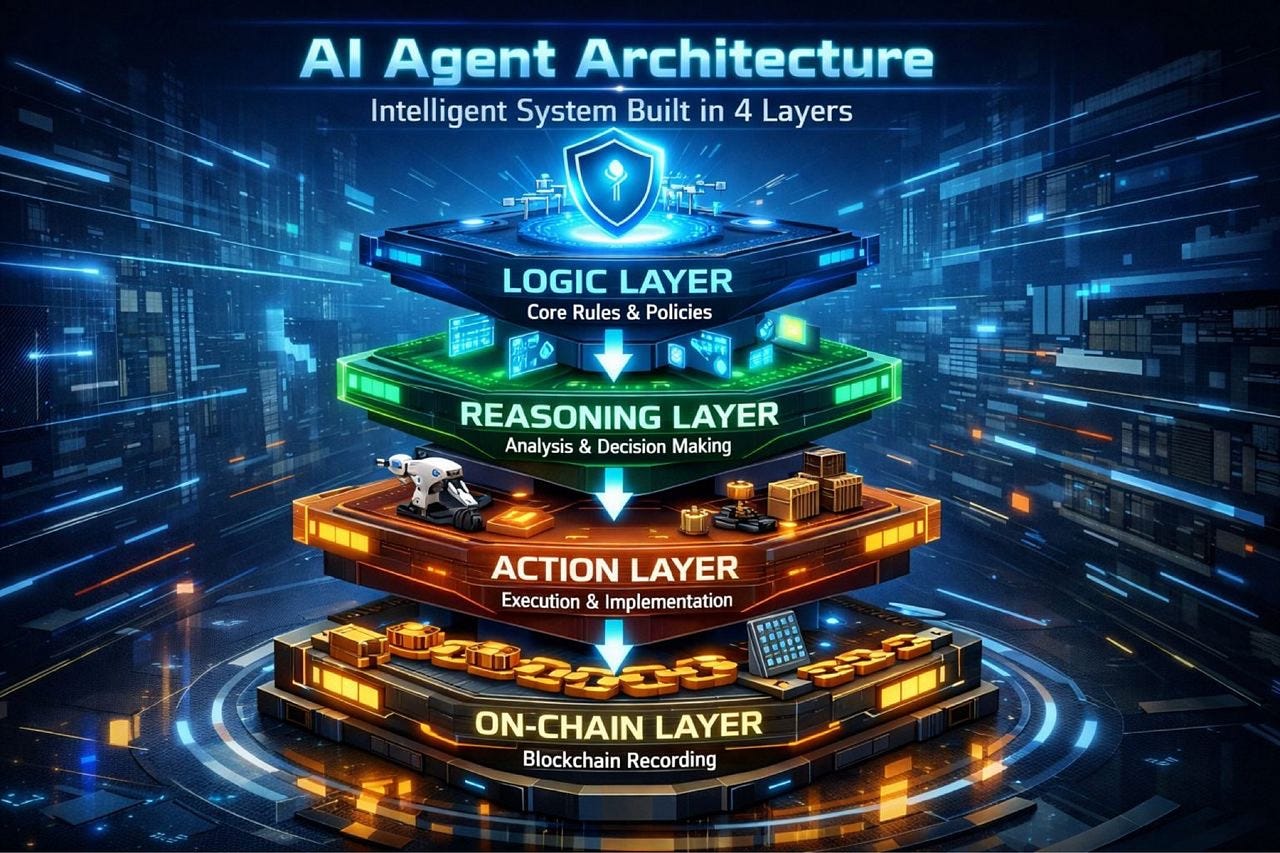 AI Agent Architecture: Intelligent System Built in 4 Layers