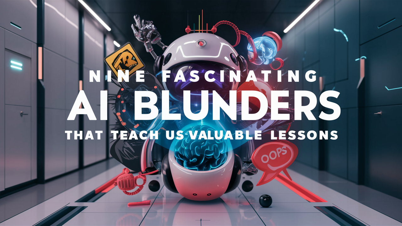 Nine Fascinating AI Blunders That Teach Us Valuable Lessons