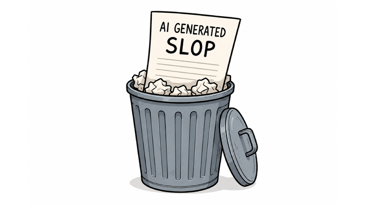 Your AI Content Sounds Like Slop Because You Skipped the Point
