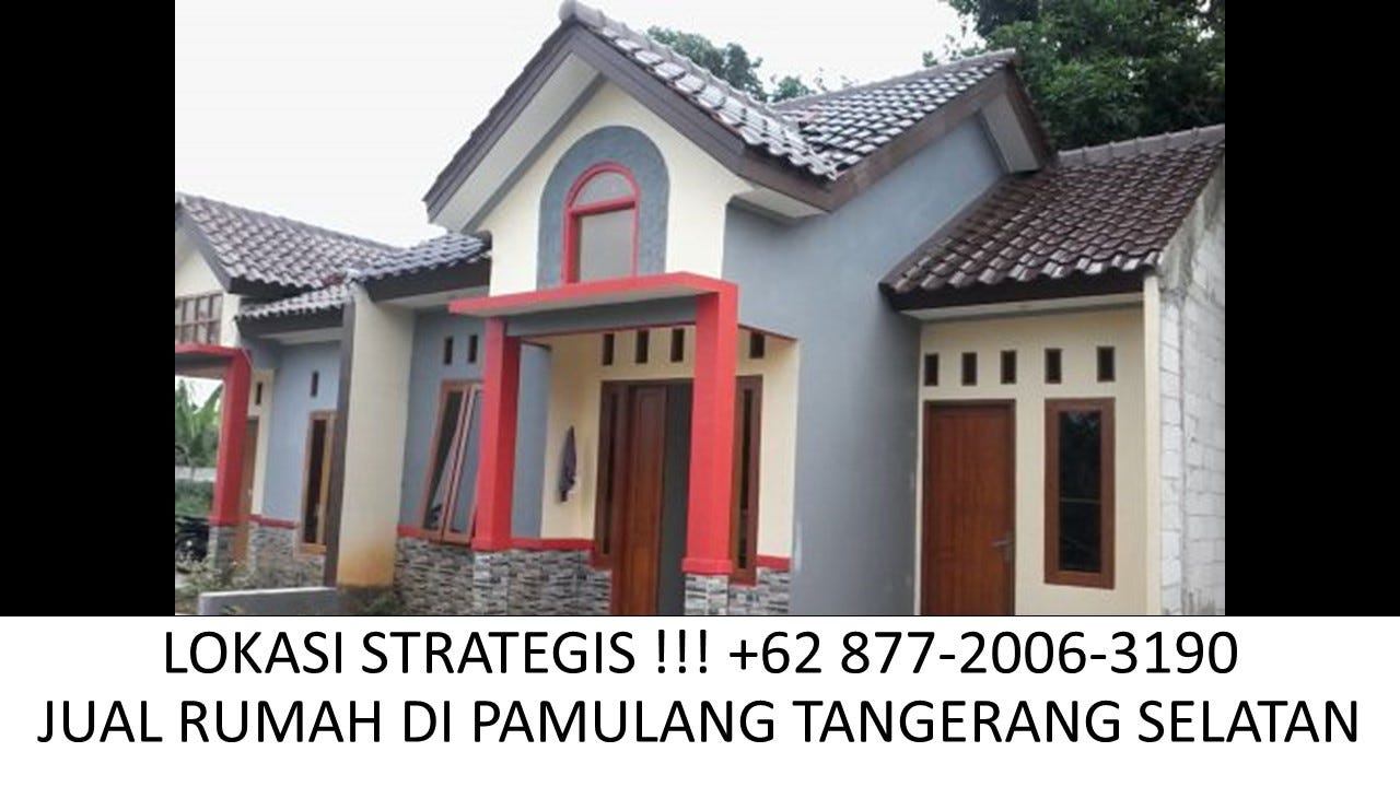 WA 62 87720063190Jual Rumah Minimalis Lebar 4 Meter Dekat