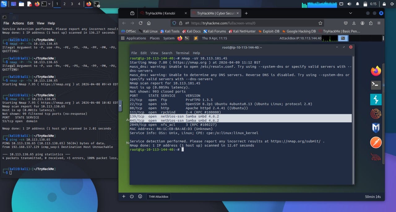 Kenobi TryHackMe Writeup: Exploiting Linux Shares and Path Manipulation