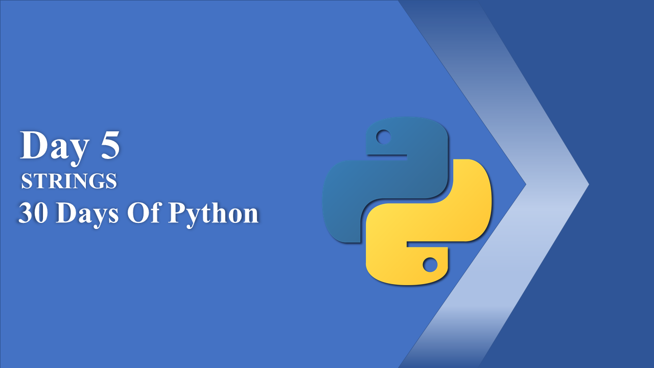 30 Days Of Python: Day 5