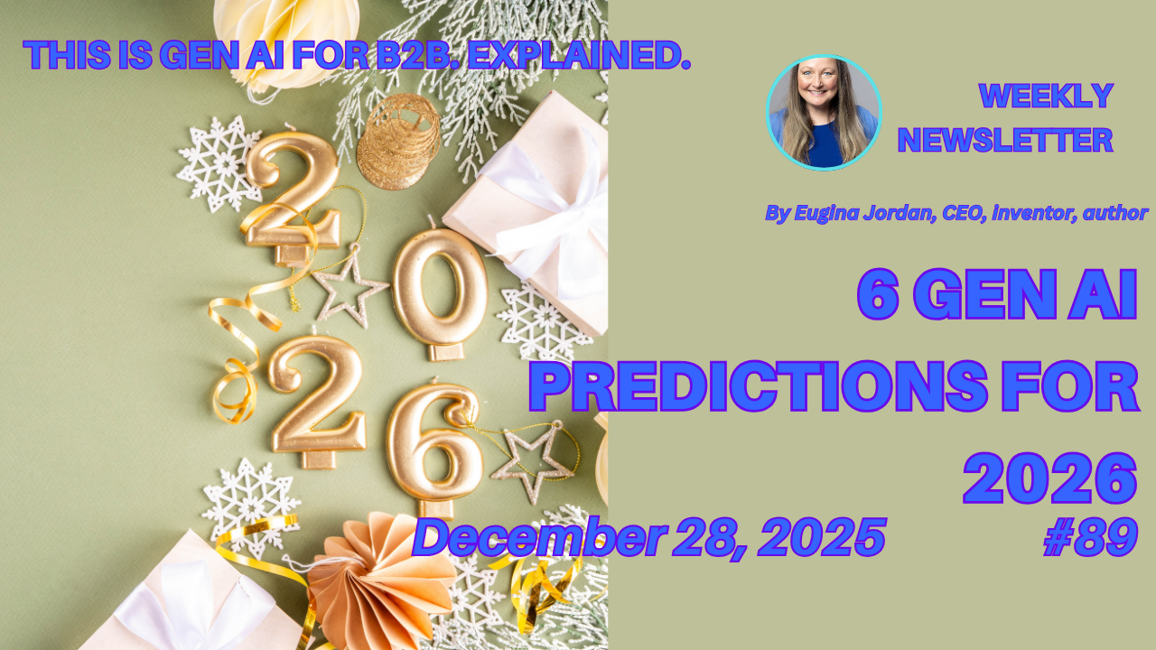 6 Gen AI Predictions for 2026 (special edition # 89)