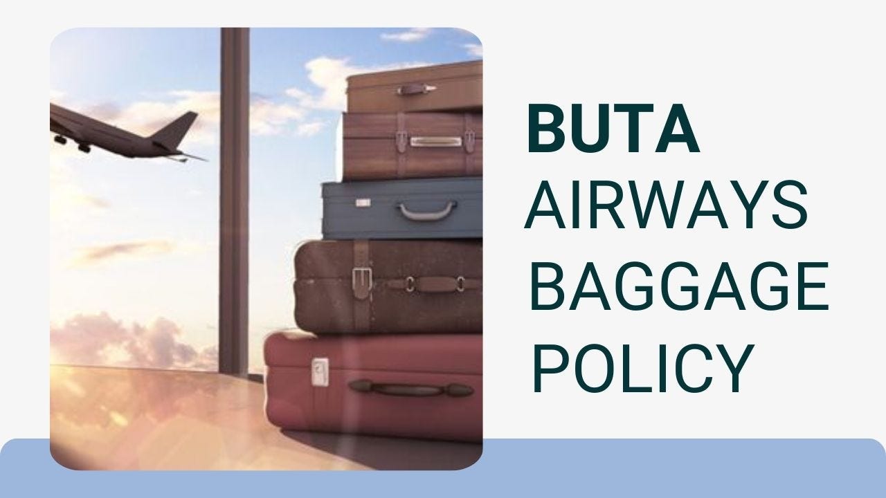 What is Carry On Baggage Policy for Buta Airways-