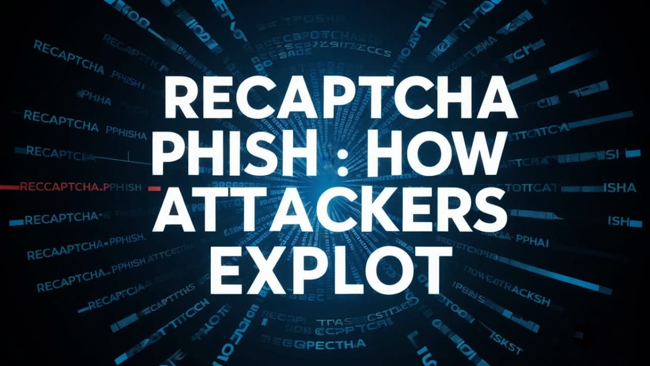 Unmasking reCAPTCHA Phish: How Attackers Exploit Familiar Security