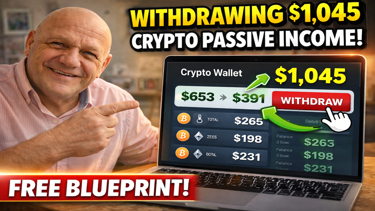 I Just Withdrew $1,045 From My Crypto Automation System — Here’s the Live Proof
