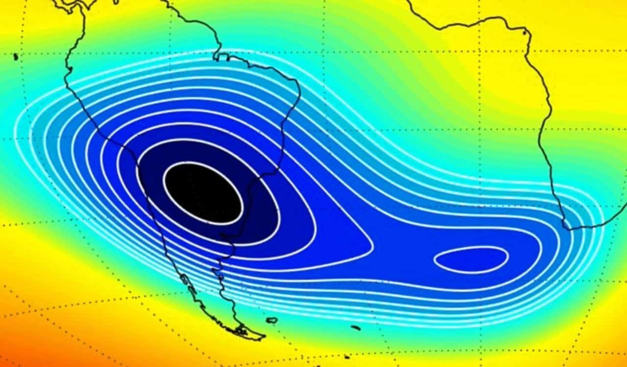 The South Atlantic Anomaly: A Growing Pothole in Earth’s Magnetic Shie The South Atlantic Anomaly: A Growing Pothole in Earth’s Magnetic Shie