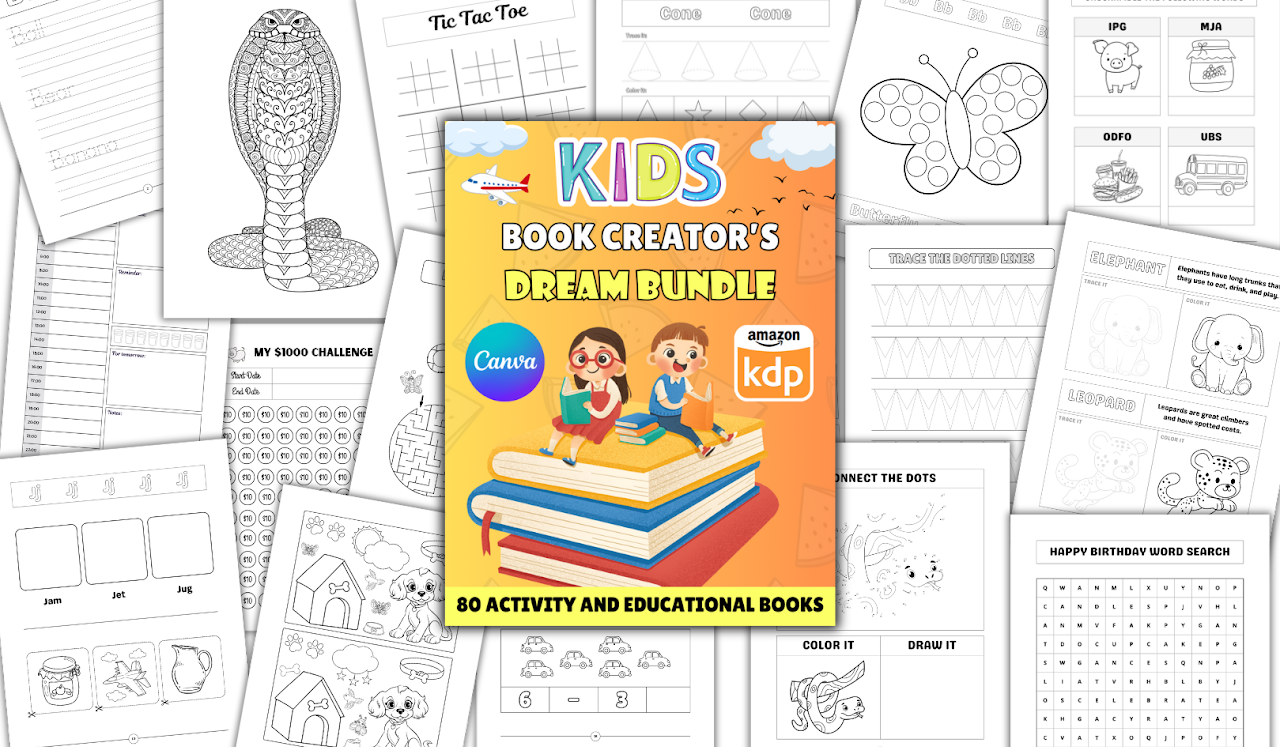 Kids’ Book Creator’s Dream Bundle