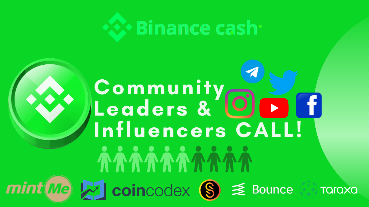 <div>Community Leaders & Influencers CALL!</div>