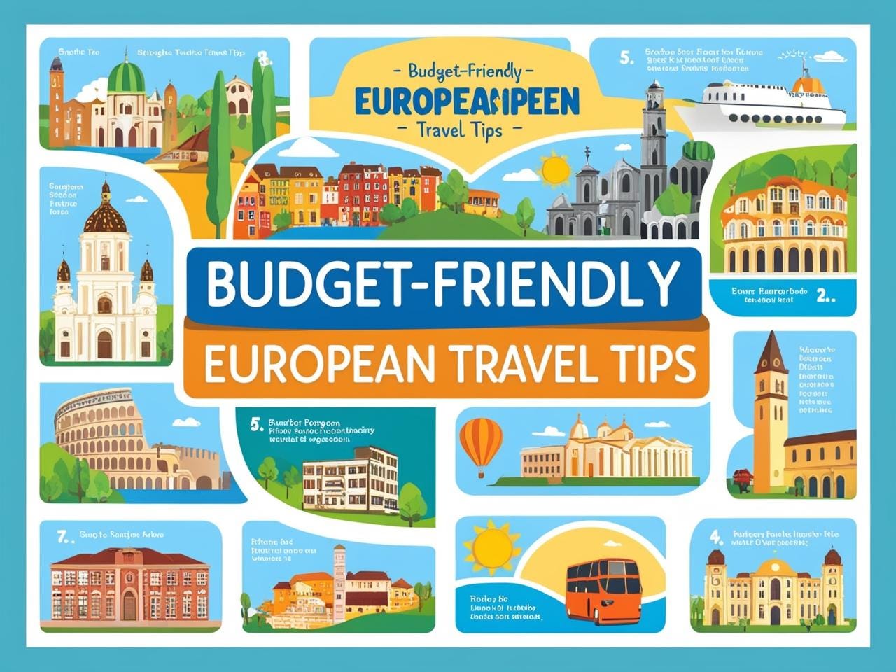 How to Travel Europe on a Budget: Essential Tips to Save Money