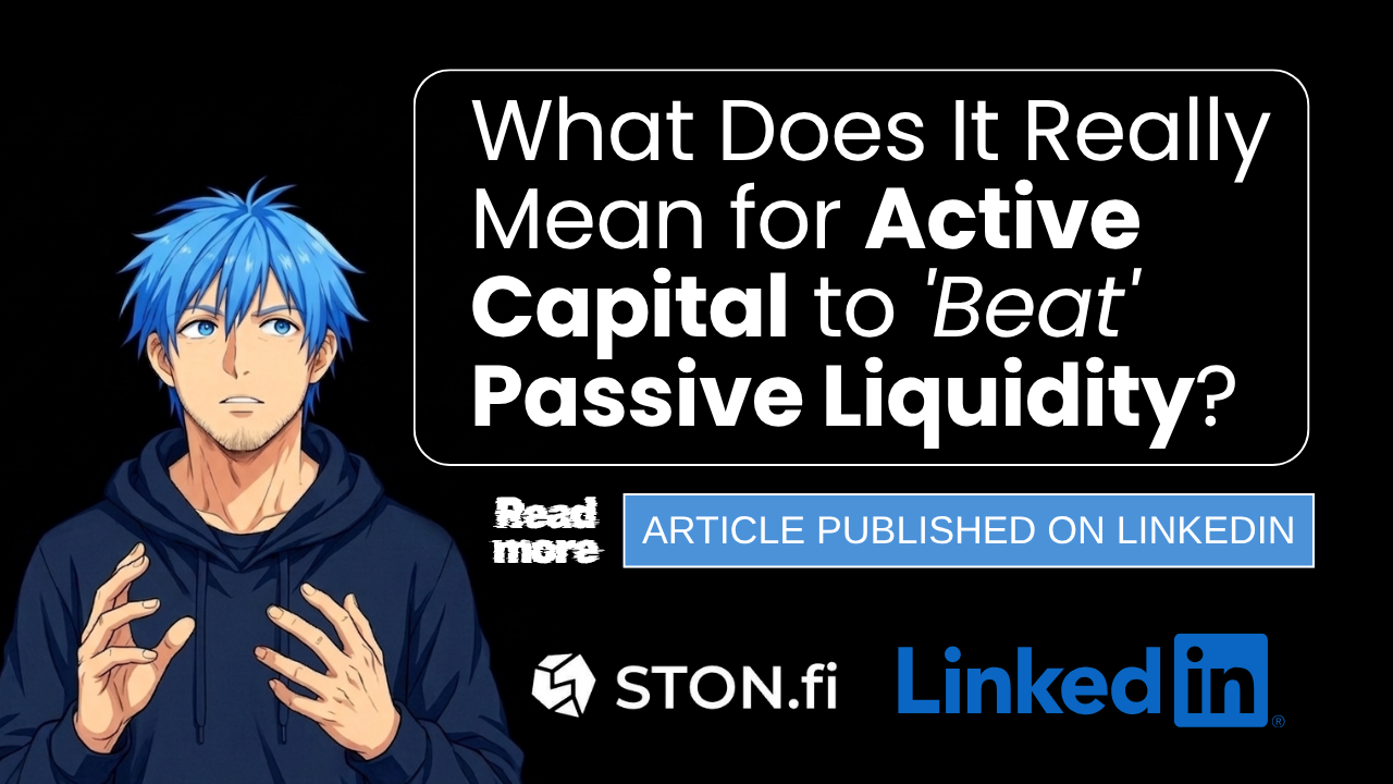 Passive vs. Active Liquidity: Where the Real Difference Shows Up