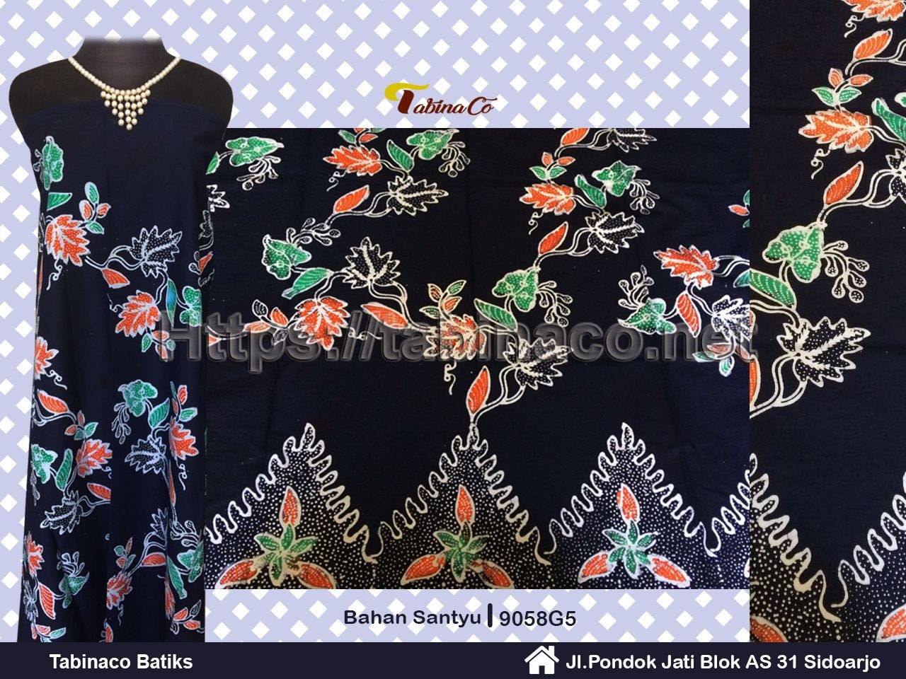 SERAGAM KAIN BATIK TULIS ASLI BY TABINACO Toko Batiks Medium