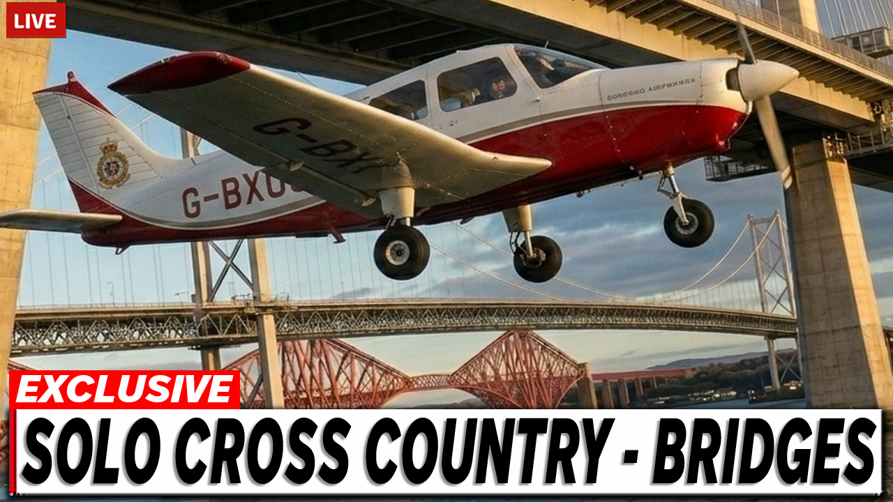 Flying Solo Across Scotland: My First Solo Cross Country