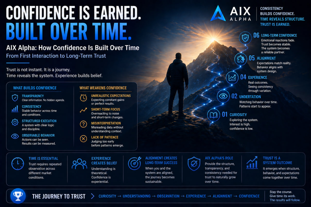 AIX Alpha: How Confidence Is Built Over Time?