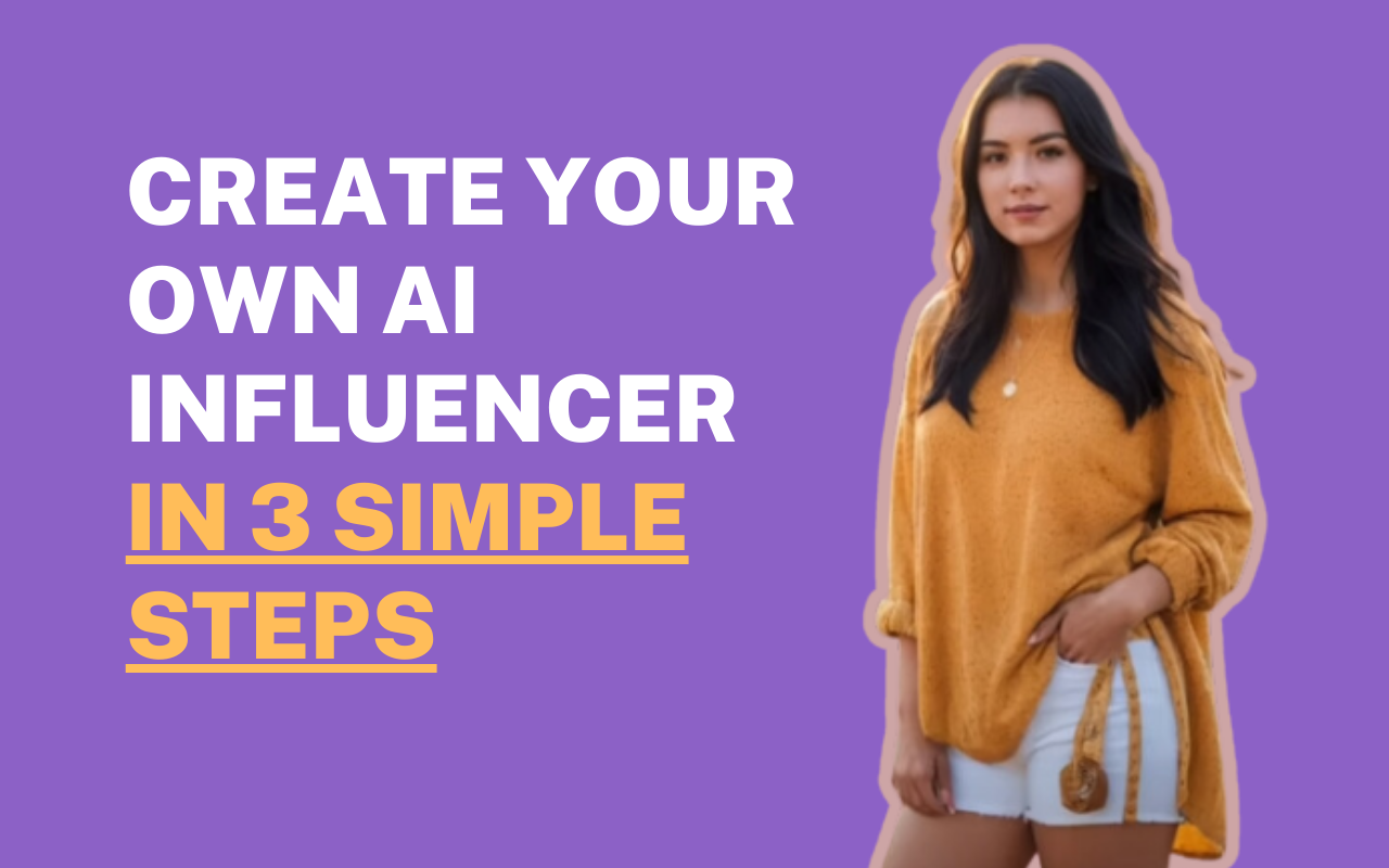 How to Create Your Own AI Influencer in 3 Simple Steps